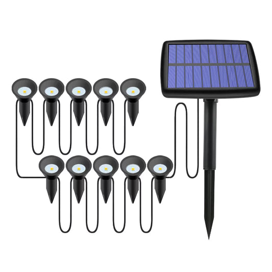 Solar Garden Lights Outdoor Waterproof Solar Powered Landscape Lights LED Solar Spotlights